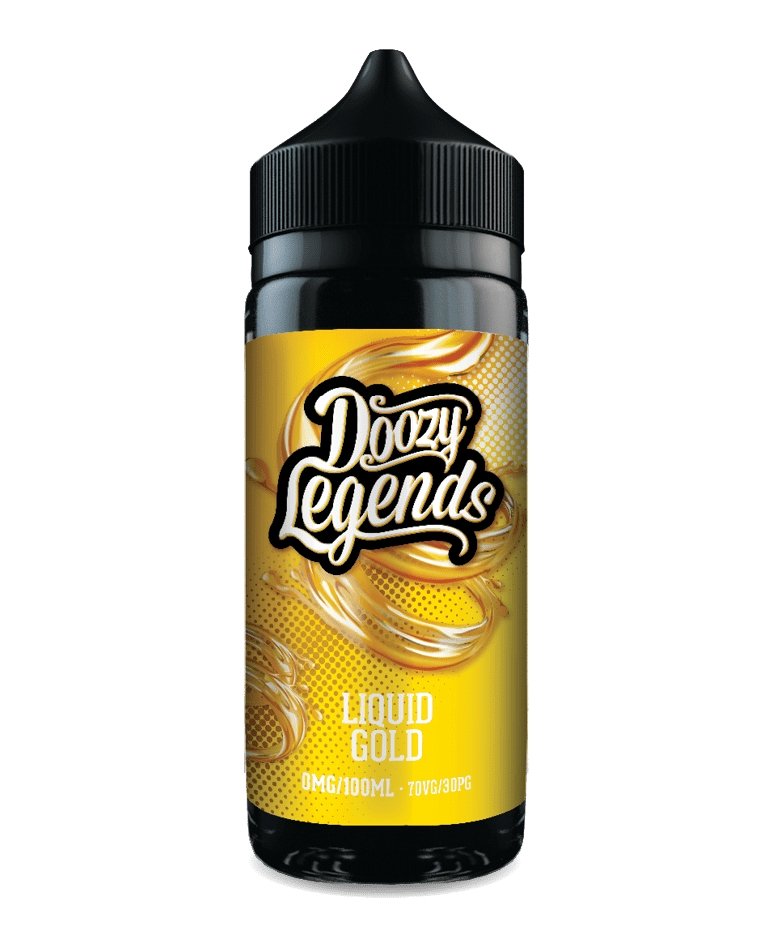 Doozy Legends 100ml E-Liquid Shortfills-Liquid Gold-vapeukwholesale