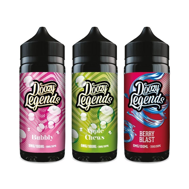 Doozy Legends 100ml E-Liquid Shortfills - Vape Wholesale Mcr