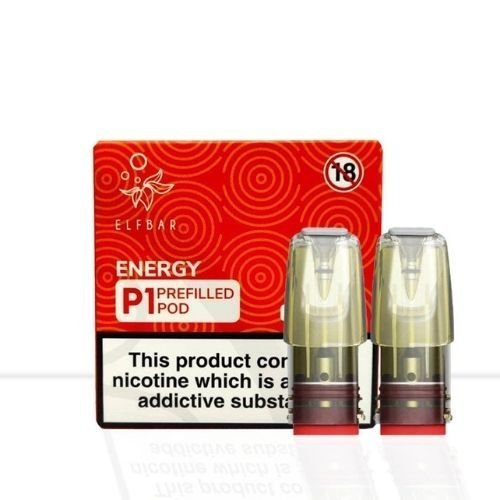 Elf Bar Mate P1 Pods - Box of 10 - Energy -Vapeuksupplier