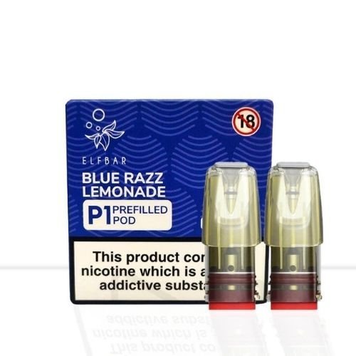 Elf Bar Mate P1 Pods - Box of 10 - Blue Razz Lemonade -Vapeuksupplier