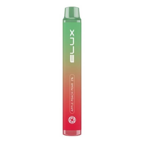 Elux Legend Mini 600 Disposable Vape Pod Device 20MG - Box of 10 - Apple Peach Pear -Vapeuksupplier