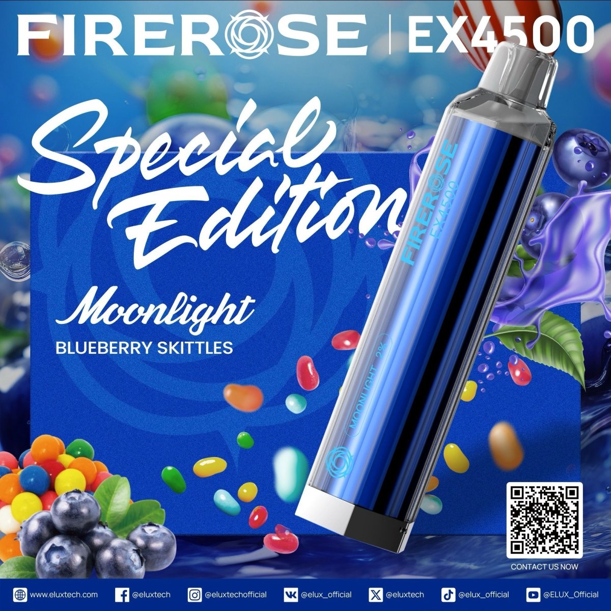 Buy Bulk Firerose 4500 Puffs Special Edition Disposable Vape (Box of 10) - Vape Wholesale Mcr