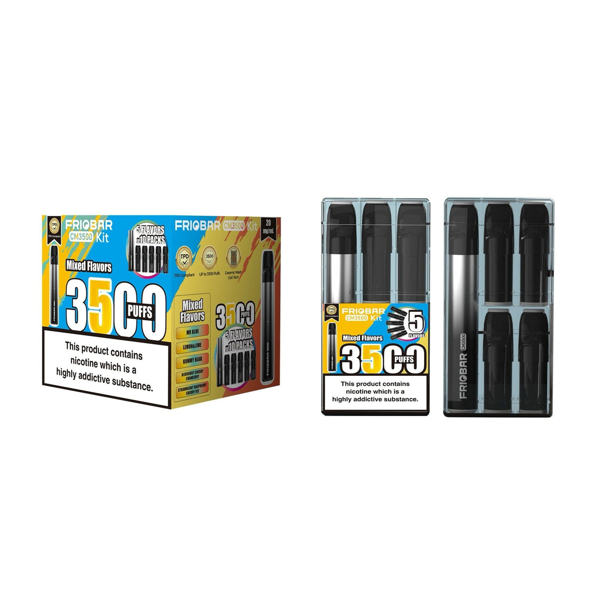 Buy Bulk Freemax Friobar 3500 Puffs Pod Sytem Kit - Vape Wholesale Mcr