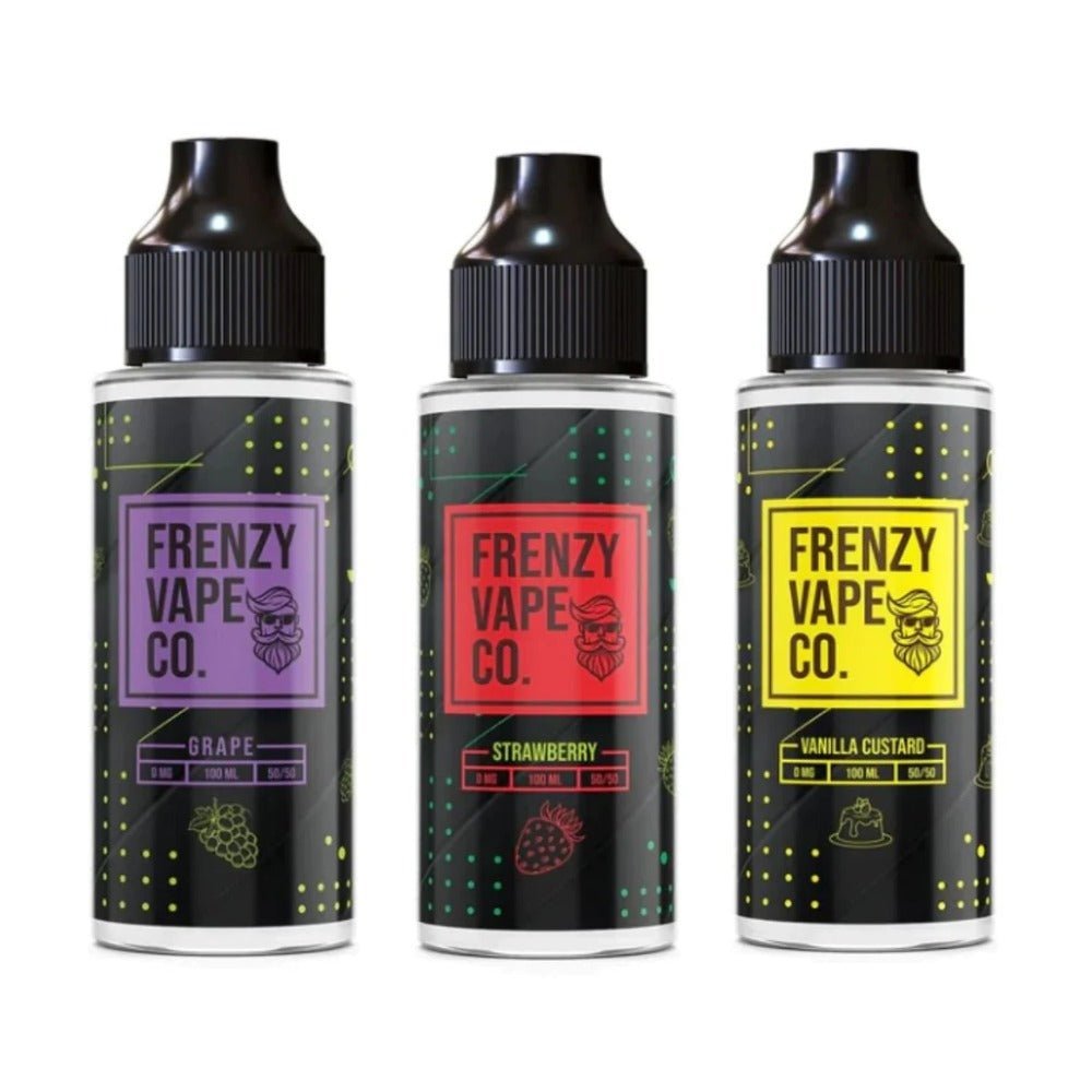 Buy Bulk Frenzy Vape Co. 100ml Shortfill E - Liquid - Vape Wholesale Mcr