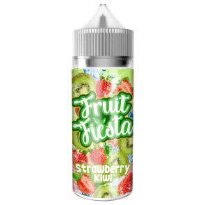 Fruit fiesta 100ml E-Liquid-Strawberry Kiwi-vapeukwholesale