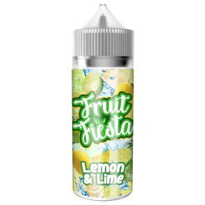 Fruit fiesta 100ml E-Liquid-Lemon & Lime-vapeukwholesale