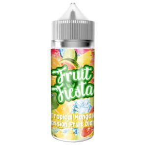 Fruit fiesta 100ml E-Liquid-Tropical Mango & Passion Fruit Blast-vapeukwholesale