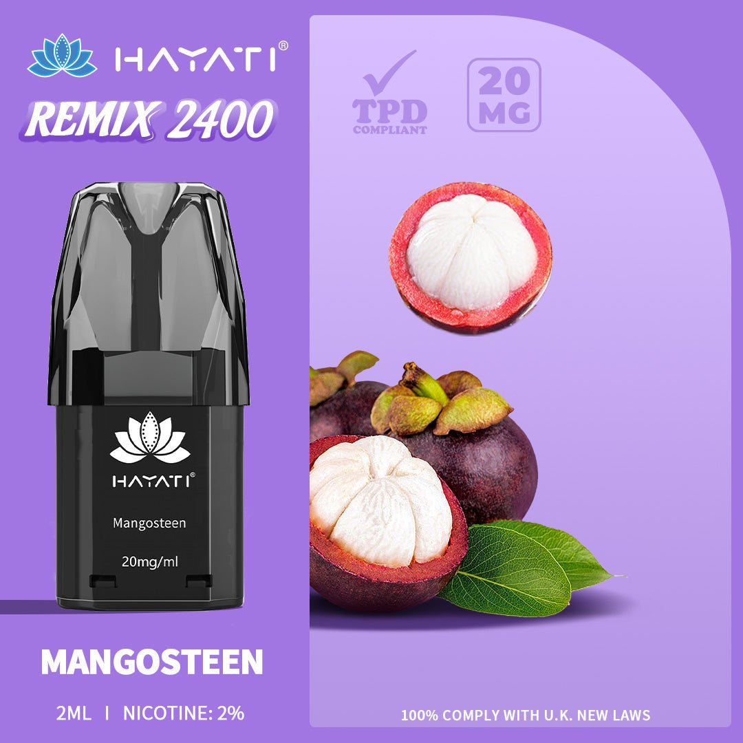 Buy Bulk Hayati Remix 2400 Puffs Replacement Pods - Vape Wholesale Mcr