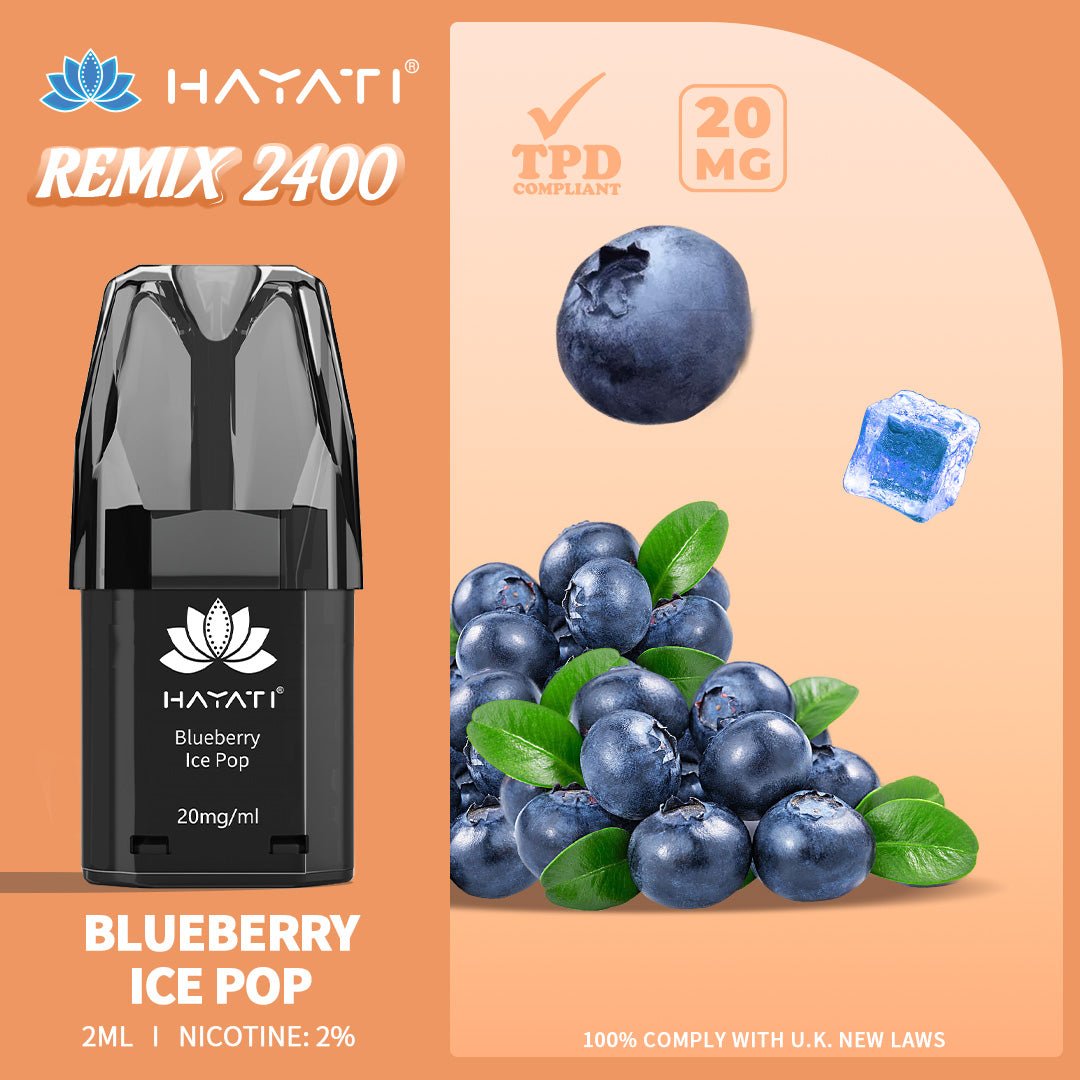 Buy Bulk Hayati Remix 2400 Puffs Replacement Pods - Vape Wholesale Mcr