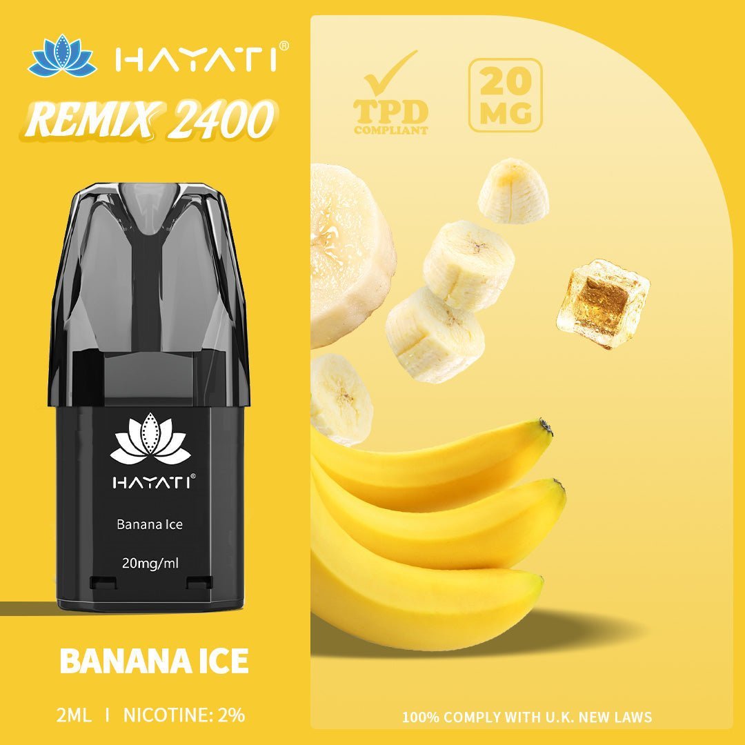 Buy Bulk Hayati Remix 2400 Puffs Replacement Pods - Vape Wholesale Mcr