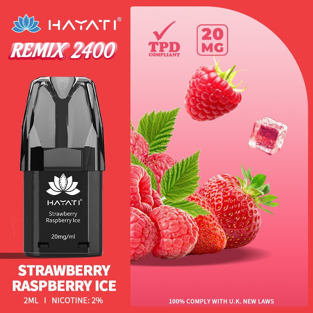 Buy Bulk Hayati Remix 2400 Puffs Replacement Pods - Vape Wholesale Mcr