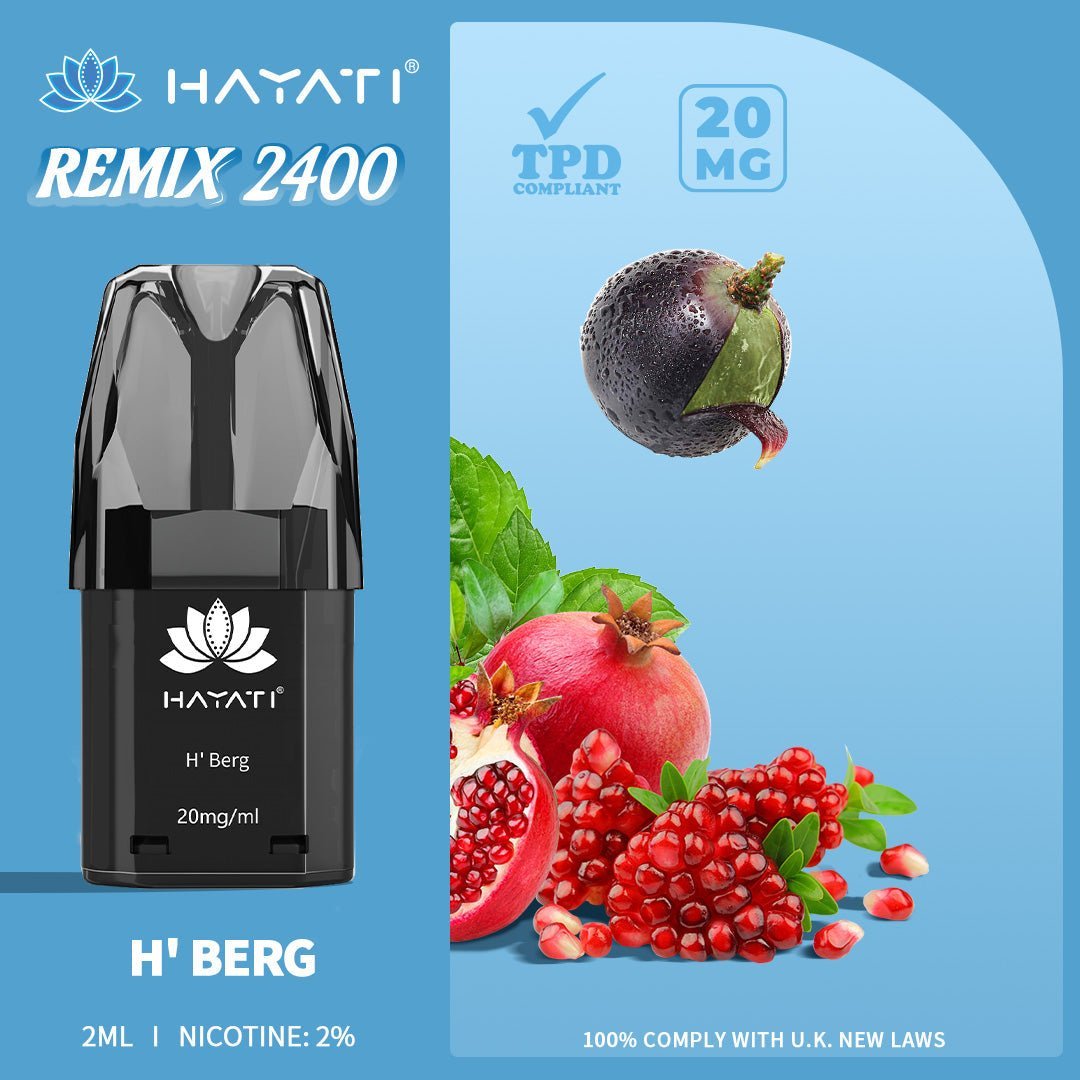 Buy Bulk Hayati Remix 2400 Puffs Replacement Pods - Vape Wholesale Mcr