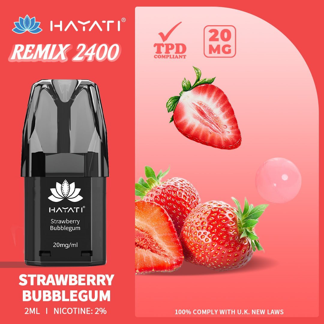 Buy Bulk Hayati Remix 2400 Puffs Replacement Pods - Vape Wholesale Mcr