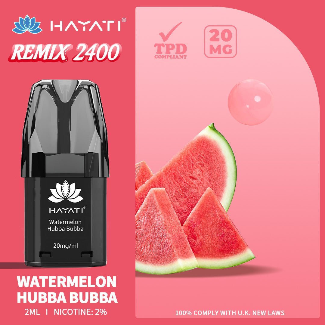 Buy Bulk Hayati Remix 2400 Puffs Replacement Pods - Vape Wholesale Mcr