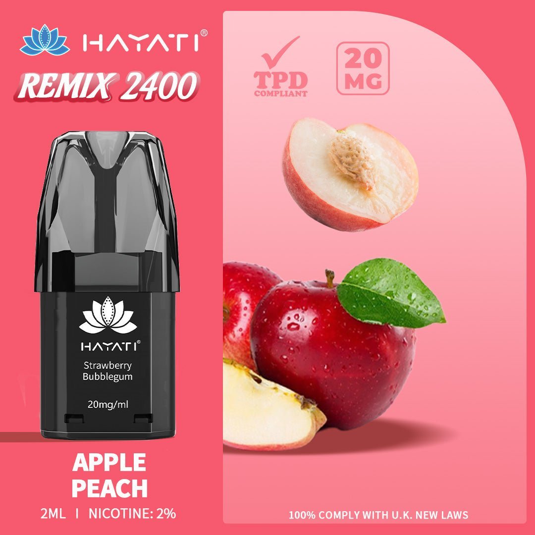 Buy Bulk Hayati Remix 2400 Puffs Replacement Pods - Vape Wholesale Mcr