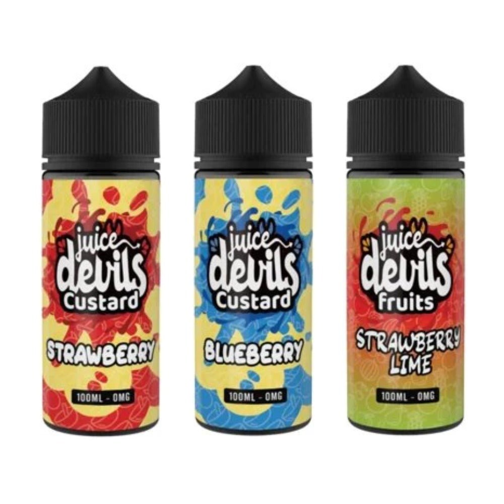 Juice Devils 100ml E-liquids Shortfill - Vape Wholesale Mcr