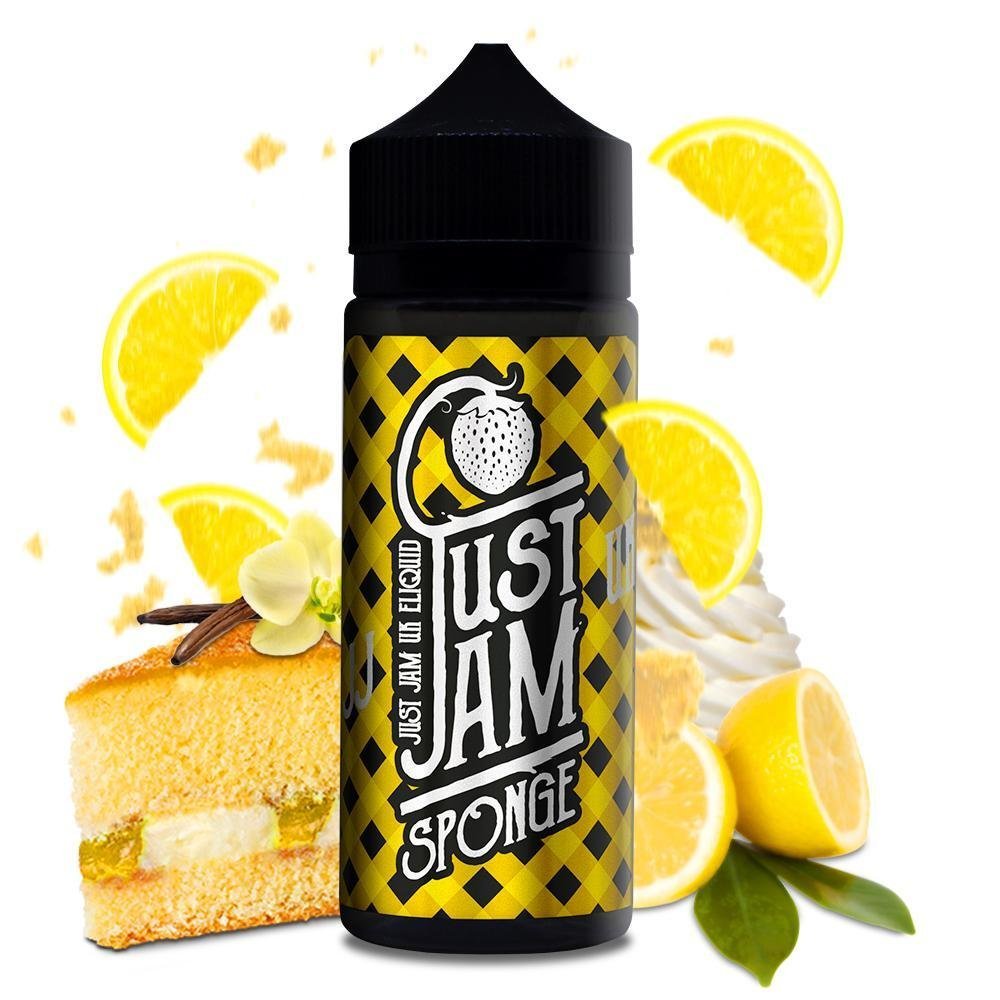 Just Jam Sponge 100ml Shortfill - Vape Wholesale Mcr