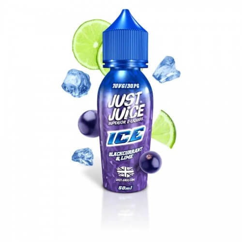 Just Juice Ice Range 50ml Shortfill E-liquids - Vape Wholesale Mcr