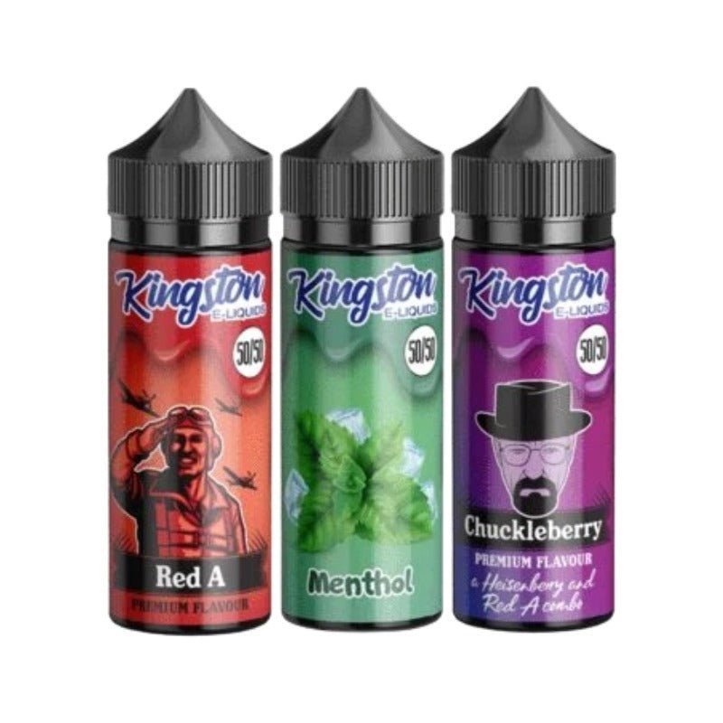 Kingston 50/50 100ML Shortfill - Vape Wholesale Mcr