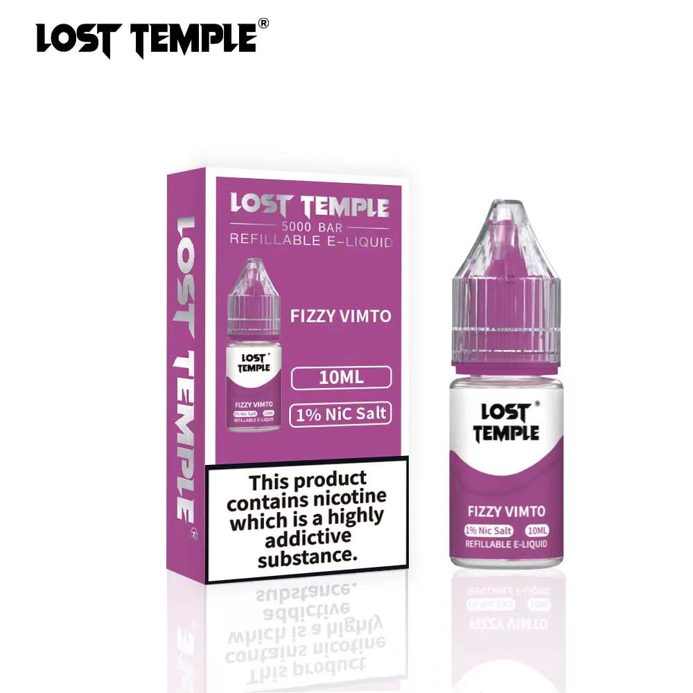 Lost Temple Nic Salts 10ml - Box of 10 - Vape Wholesale Mcr