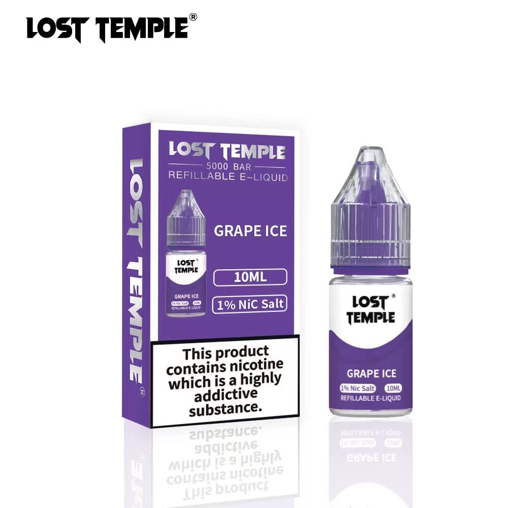 Lost Temple Nic Salts 10ml - Box of 10 - Vape Wholesale Mcr