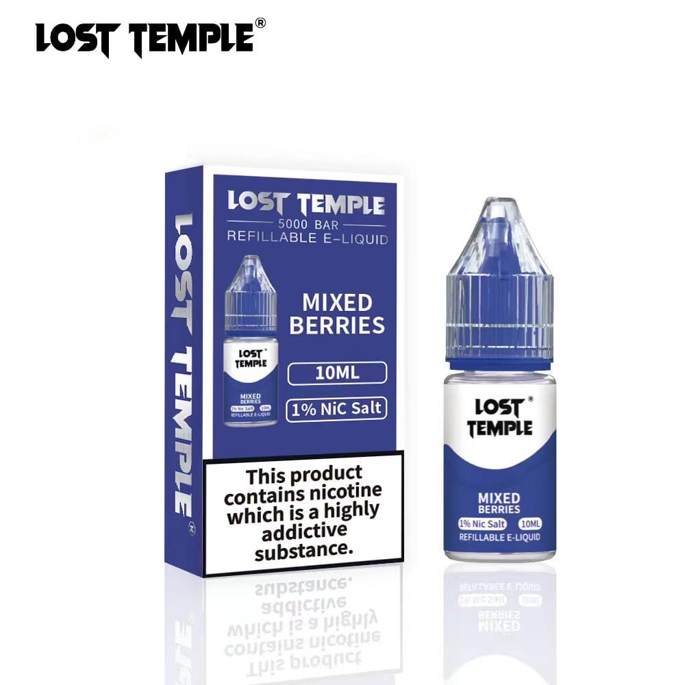 Lost Temple Nic Salts 10ml - Box of 10 - Vape Wholesale Mcr