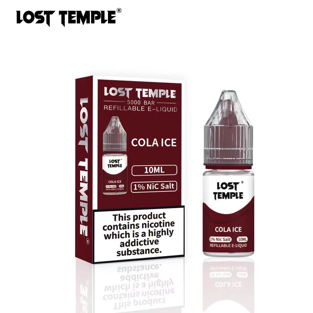 Lost Temple Nic Salts 10ml - Box of 10 - Vape Wholesale Mcr