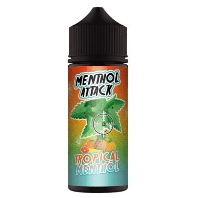 Menthol Attack 100ML Shortfill - Vape Wholesale Mcr