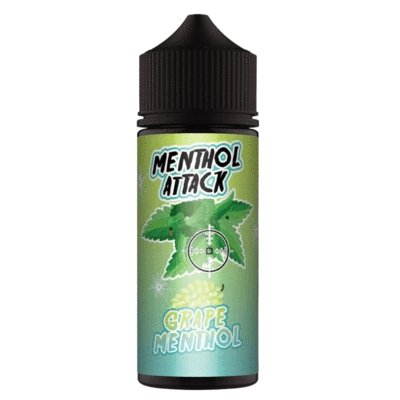 Menthol Attack 100ML Shortfill - Vape Wholesale Mcr