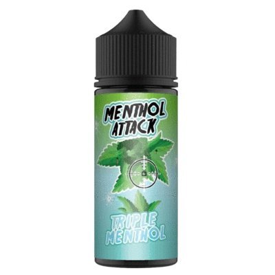 Menthol Attack 100ML Shortfill - Vape Wholesale Mcr