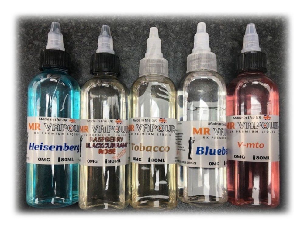 Mr Vapour 80ml E-liquids - Vape Wholesale Mcr