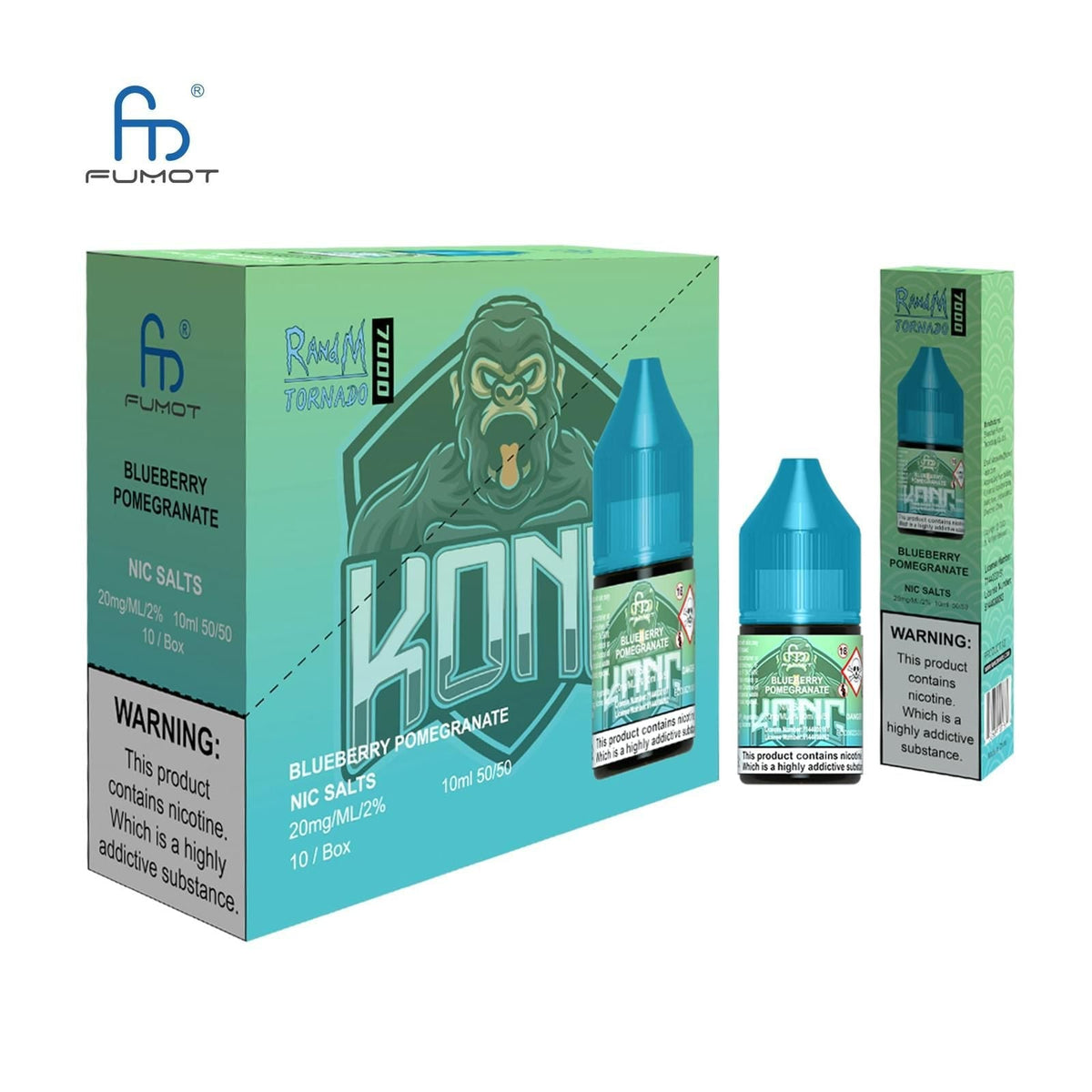 R and M 7000 Nic Salt 10ml - Box of 10 - Vape Wholesale Mcr