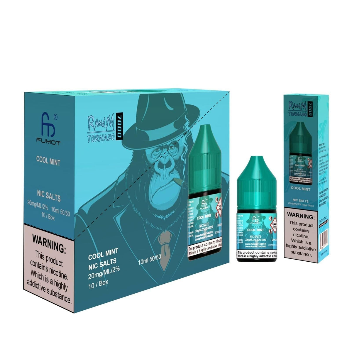 Buy Bulk R and M 7000 Nic Salt 10ml - Box of 10 - Vape Wholesale Mcr