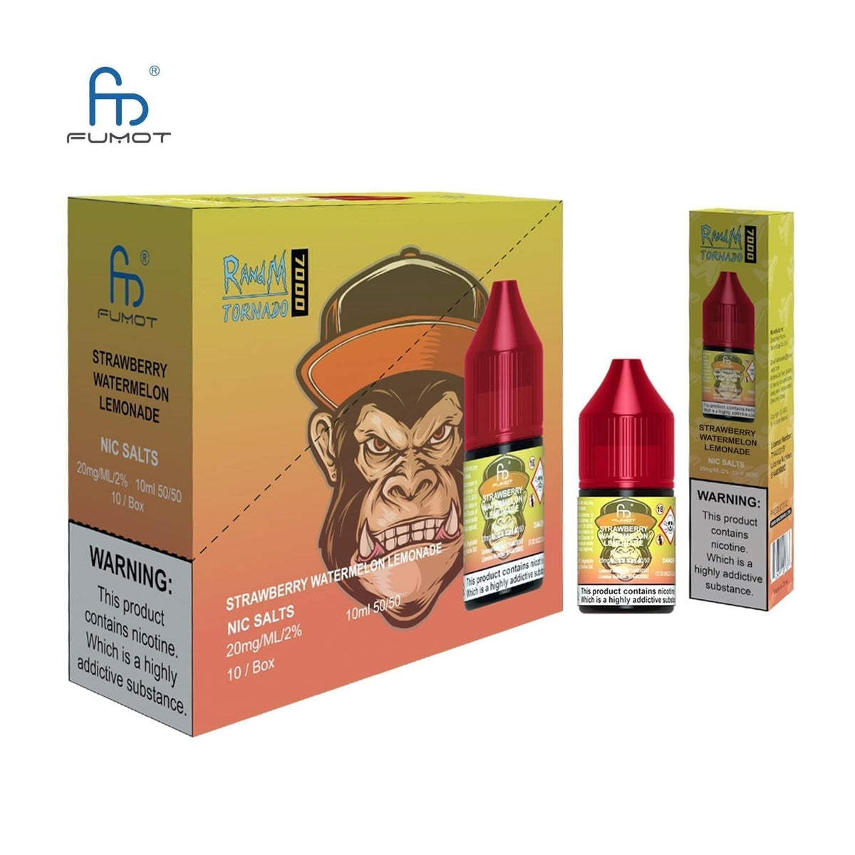 Buy Bulk R and M 7000 Nic Salt 10ml - Box of 10 - Vape Wholesale Mcr