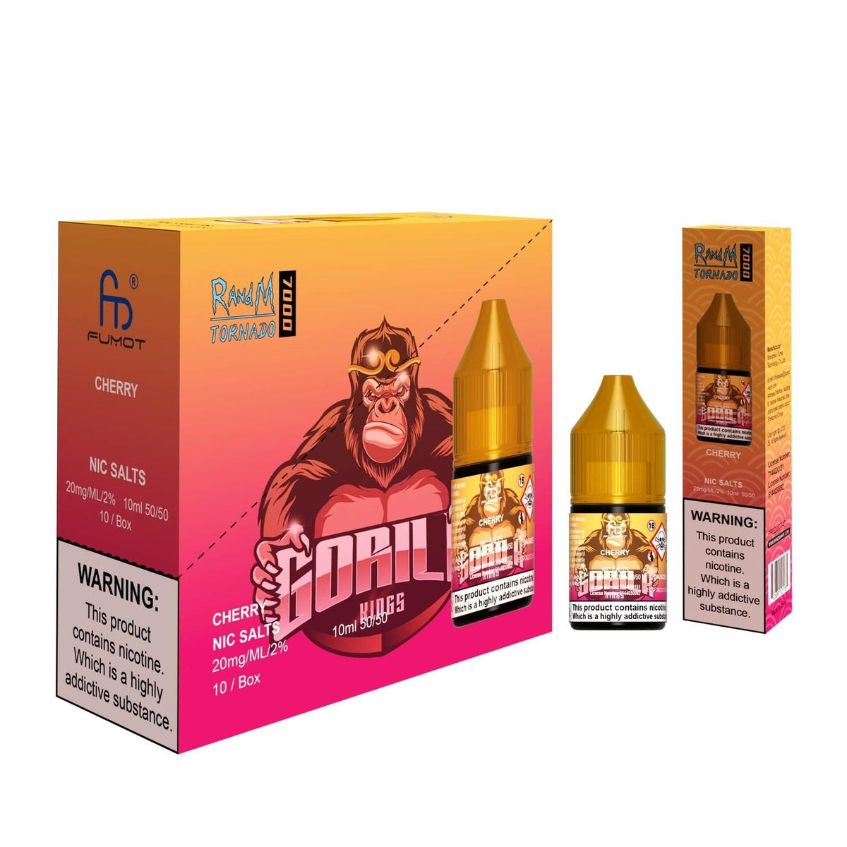 R and M 7000 Nic Salt 10ml - Box of 10 - Vape Wholesale Mcr