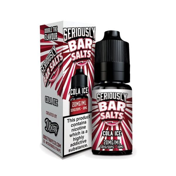 Seriously Bar Salt 10ml E-liquids Nic Salts - Box of 10 - Vape Wholesale Mcr