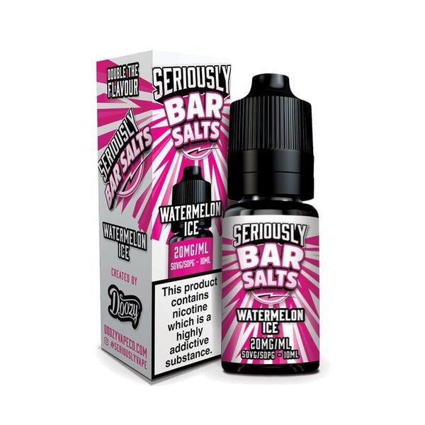 Seriously Bar Salt 10ml E-liquids Nic Salts - Box of 10 - Vape Wholesale Mcr