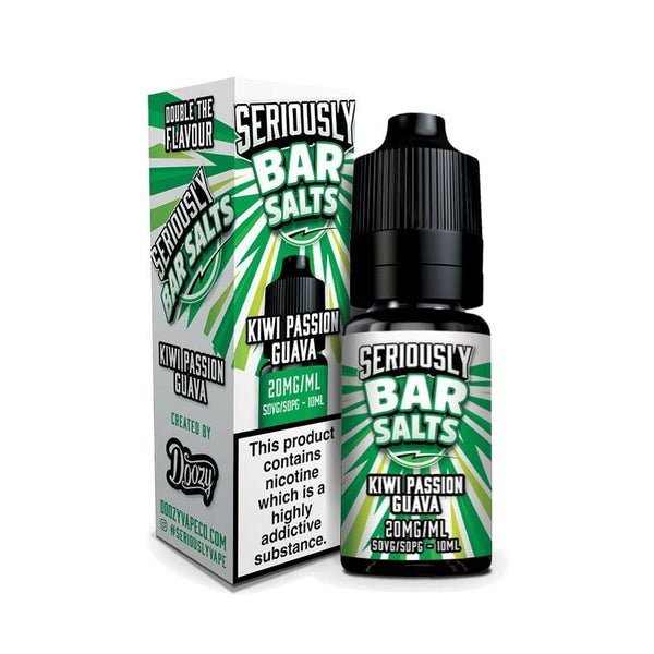 Seriously Bar Salt 10ml E-liquids Nic Salts - Box of 10 - Vape Wholesale Mcr