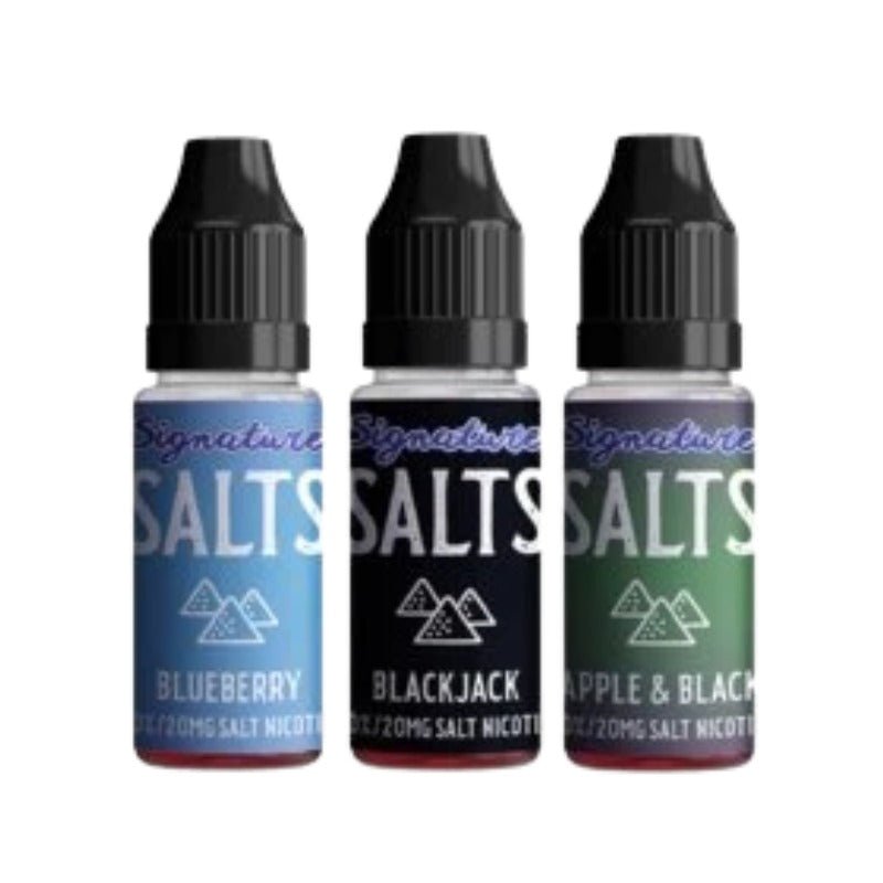 Signature 10ML Nic Salt (Pack of 10) - Vape Wholesale Mcr