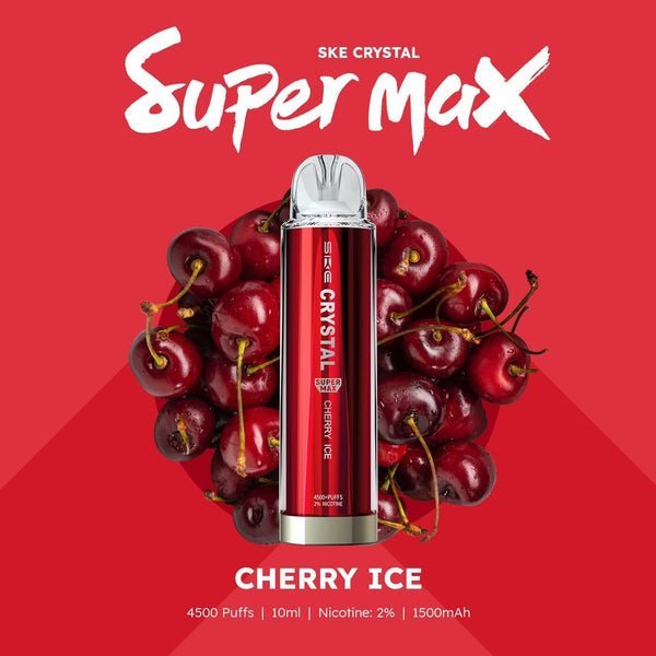 Ske Crystal Original Super Max 4500 Disposable Vape - Box Of 10 - Vape Wholesale Mcr