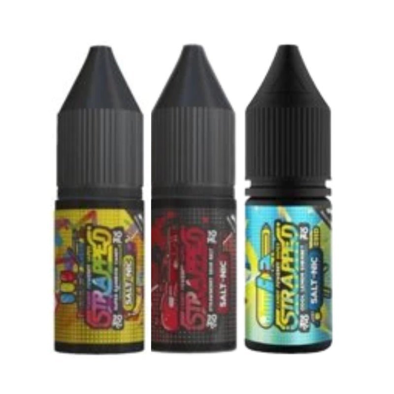 Strapped 10ML Nic Salt (Pack of 10) - Vape Wholesale Mcr