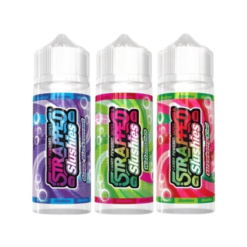 Strapped Slushies 100ml Shortfill - Vape Wholesale Mcr