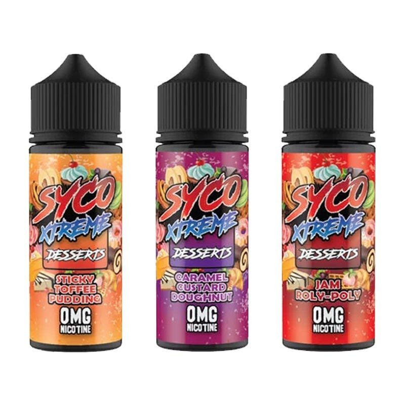 Syco Xtreme E-liquids 100ml Shortfill - Vape Wholesale Mcr