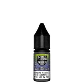 Ultimate E-Liquid Cider 10ML Nic Salt (Pack of 10) - Vape Wholesale Mcr