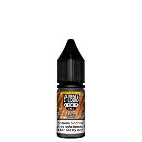 Ultimate E-Liquid Cider 10ML Nic Salt (Pack of 10) - Vape Wholesale Mcr