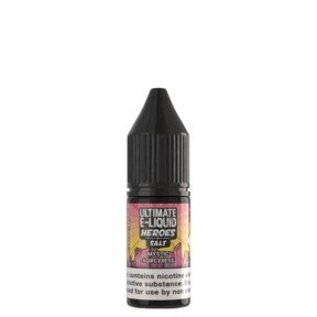 Ultimate E-Liquid Heroes 10ML Nic Salt (Pack of 10) - Vape Wholesale Mcr