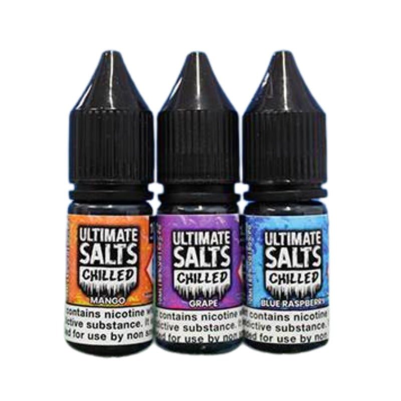 Ultimate Salts Chilled 10ML Nic Salt (Pack of 10) - Vape Wholesale Mcr