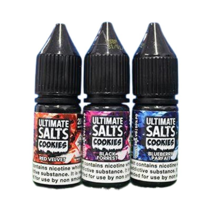 Ultimate Salts Cookies 10ML Nic Salt (Pack of 10) - Vape Wholesale Mcr