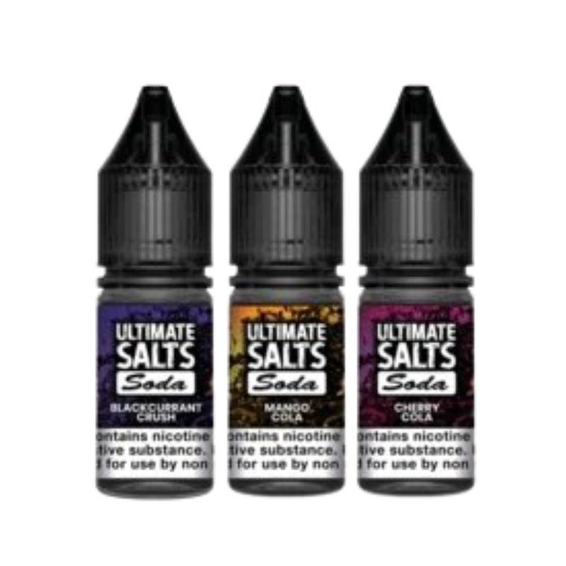 Ultimate Salts Soda 10ML Nic Salt (Pack of 10) - Vape Wholesale Mcr