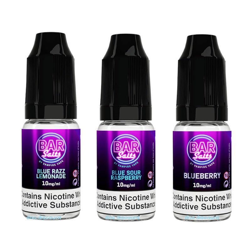 Vampire Vape Bar Salt 10ml E-liquid Nic Salts- Box of 10 - Vape Wholesale Mcr